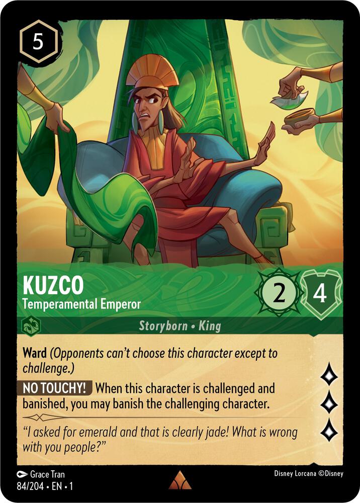Kuzco - Temperamental Emperor / The First Chapter / Lorcana