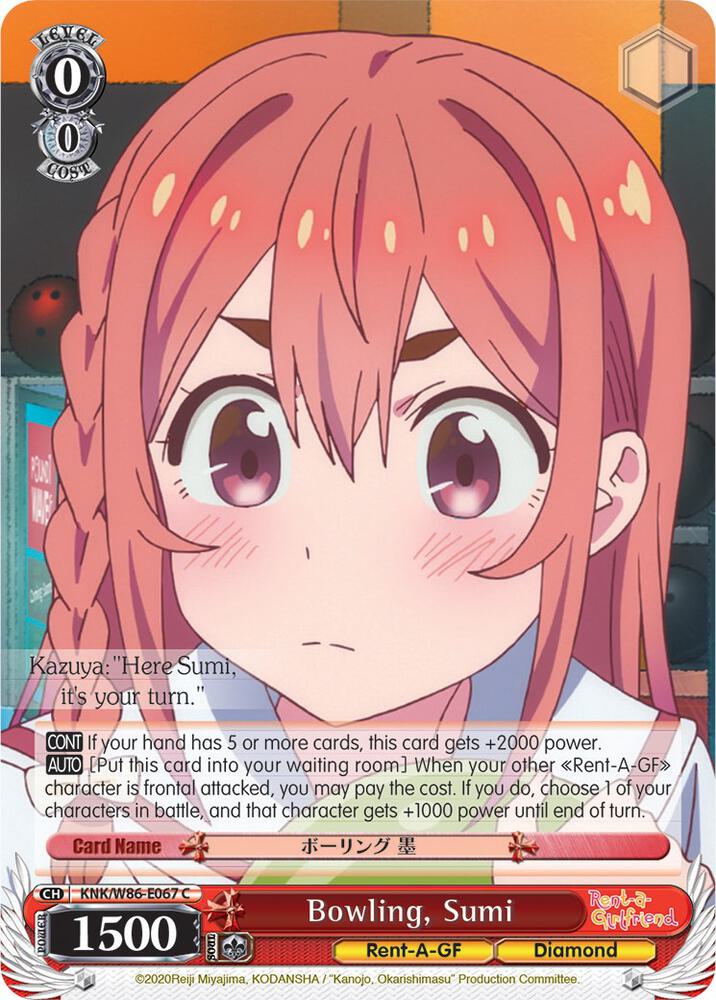 Bowling, Sumi / Rent-A-Girlfriend / Weiss Schwarz