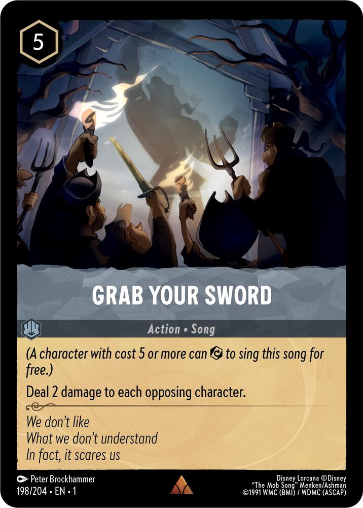 Grab Your Sword / The First Chapter / Lorcana