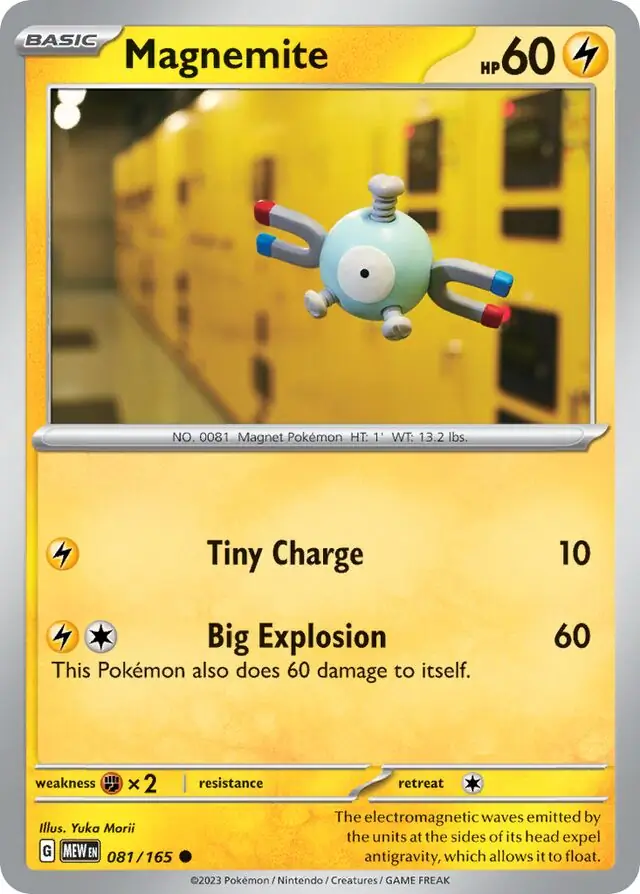 Magnemite / Pokemon Card 151 / Scarlet & Violet / Pokemon