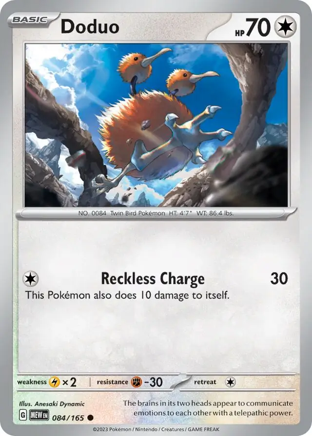 Doduo / Pokemon Card 151 / Scarlet & Violet / Pokemon