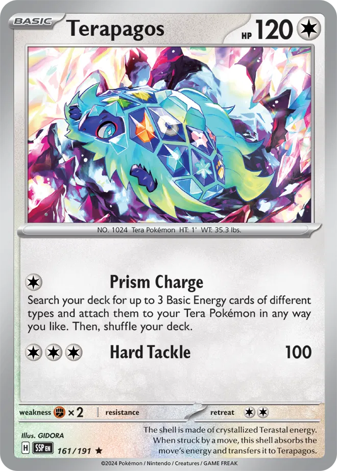 Terapagos / Surging Sparks / Scarlet & Violet / Pokemon