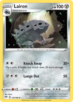 Lairon / Darkness Ablaze / Sword & Shield / Pokemon