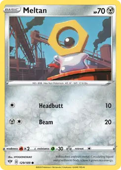 Meltan / Darkness Ablaze / Sword & Shield / Pokemon
