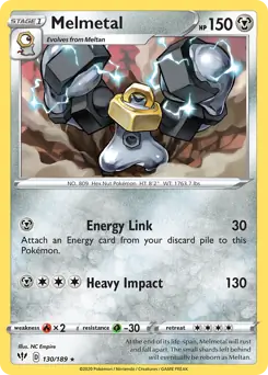 Melmetal / Darkness Ablaze / Sword & Shield / Pokemon
