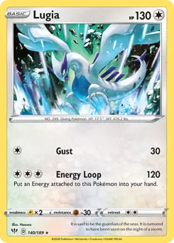 Lugia / Darkness Ablaze / Sword & Shield / Pokemon