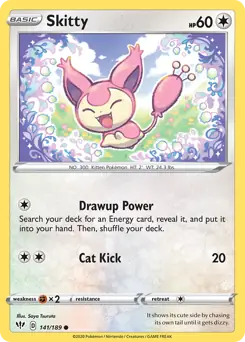 Skitty / Darkness Ablaze / Sword & Shield / Pokemon