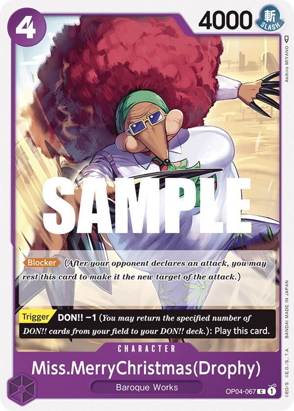 Miss.MerryChristmas(Drophy) / Kingdoms of Intrigue / ONE PIECE