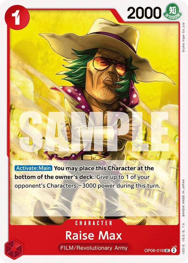 Raise Max / Wings of the Captain / ONE PIECE