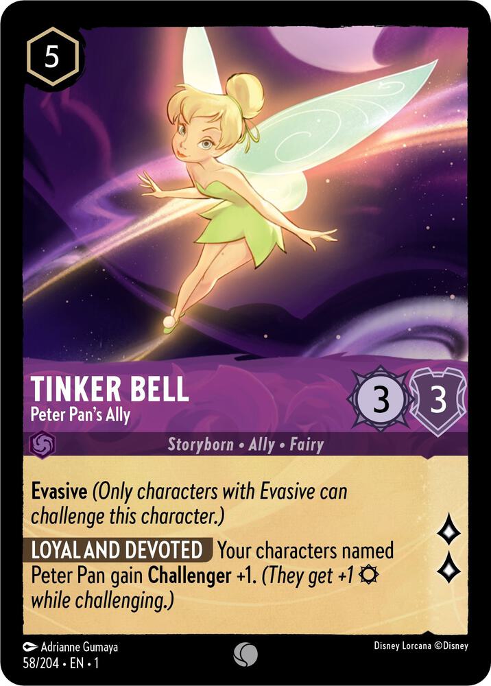 Tinker Bell - Peter Pan's Ally / The First Chapter / Lorcana
