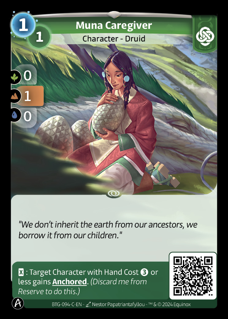 Muna Caregiver / Beyond The Gates - KS edition / Altered