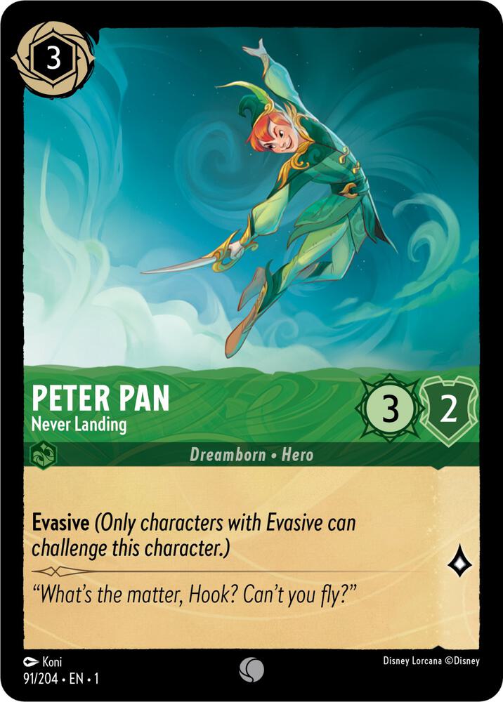 Peter Pan - Never Landing / The First Chapter / Lorcana
