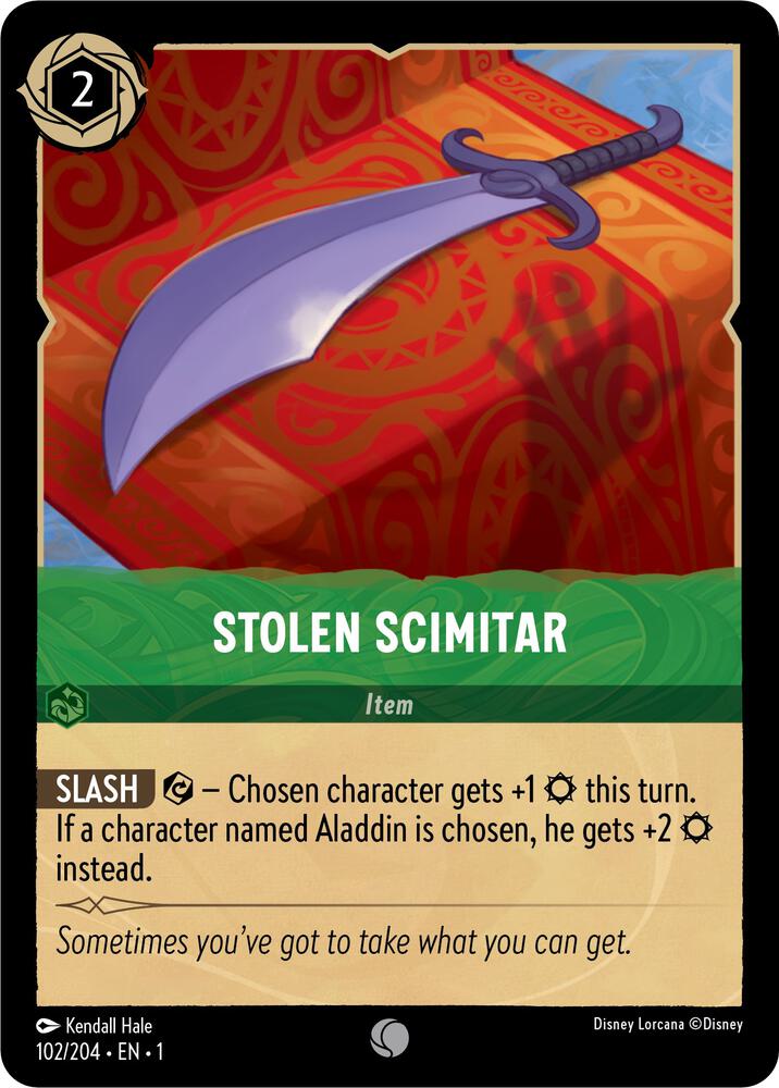 Stolen Scimitar / The First Chapter / Lorcana