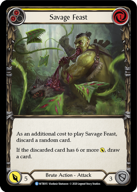 2 Savage Feast (Standard) / Flesh & Blood - Welcome to Rathe