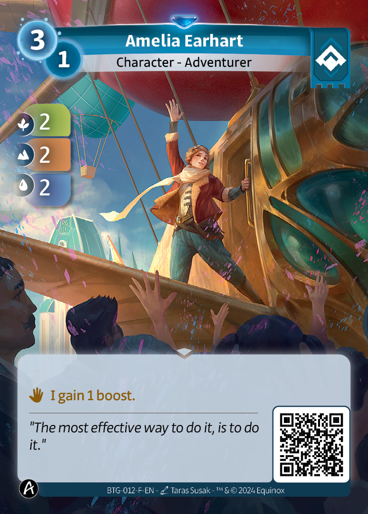 Amelia Earhart / Beyond The Gates - KS edition / Altered