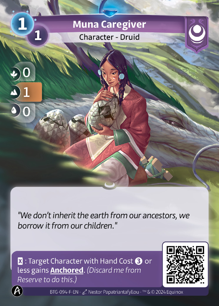 Muna Caregiver / Beyond The Gates - KS edition / Altered