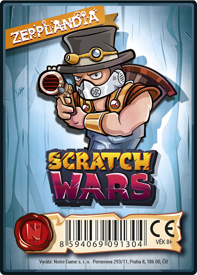 Scratch Wars - ZEPPLANDIA - m�nusov� hrdinov�