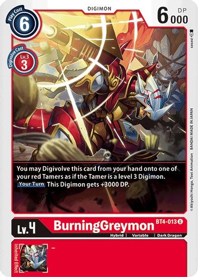 BurningGreymon (U) / DIGIMON - GREAT LEGEND