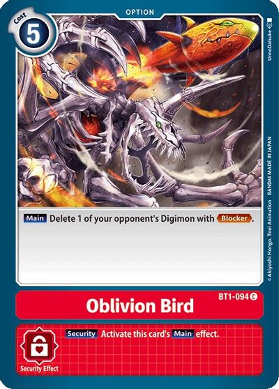 Oblivion Bird (OPTION) / DIGIMON