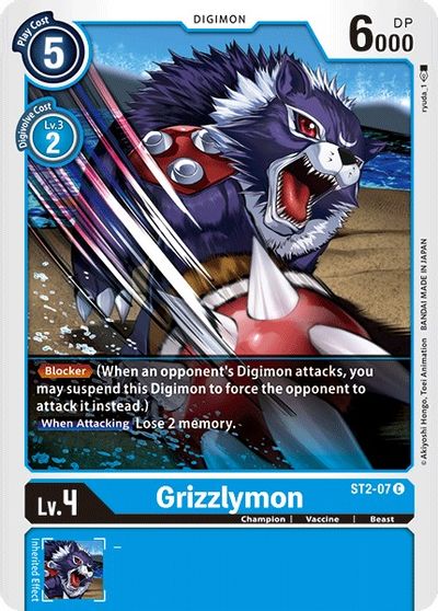 Grizzlymon (C) / DIGIMON - STARTER DECK