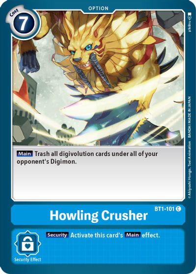 Howling Crusher (OPTION) / DIGIMON