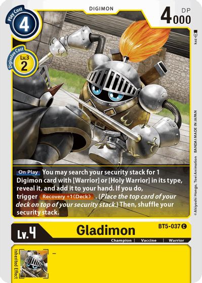 Gladimon (C) / DIGIMON - Battle of Omni