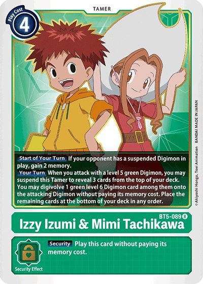 Izzy Izumi & Mimi Tachikawa (TAMER) / DIGIMON - Battle of Omni