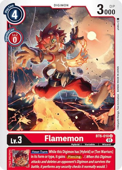 Flamemon (U) / DIGIMON 