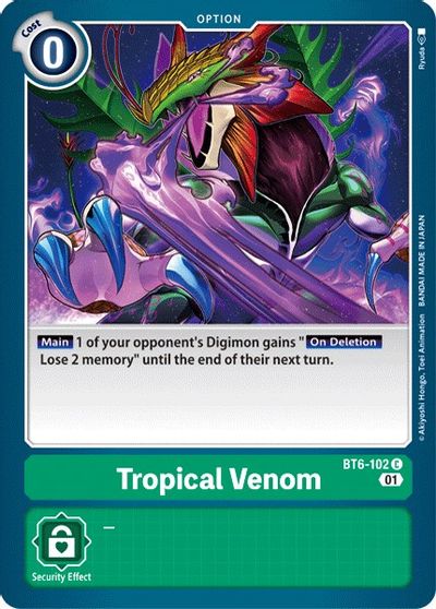 Tropical Venom (OPTION) / DIGIMON 