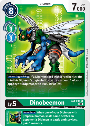 Dinobeemon (U) / DIGIMON - Classic Collection