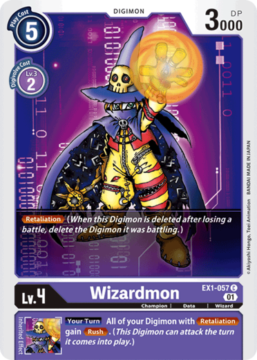 Wizardmon (C) / DIGIMON - Classic Collection