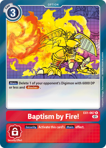 Baptism by Fire! (R) / DIGIMON - Classic Collection