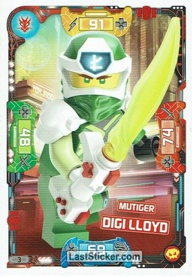 Mutiger Digi Lloyd / LEGO Ninjago / Serie 5 Next Level