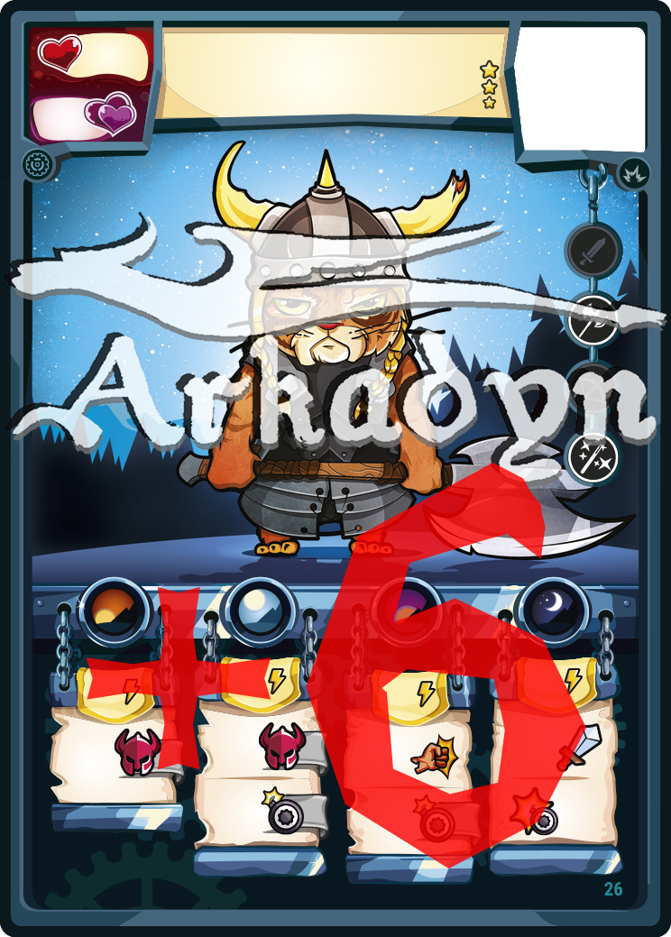 Scratch Wars - Mrzutý viking +6
