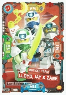 Power Team Nya, Kai & Lloyd / LEGO Ninjago / Serie 5 Next Level