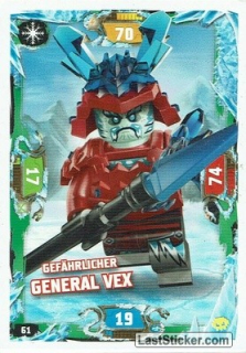 Gefährlicher General Vex / LEGO Ninjago / Serie 5 Next Level