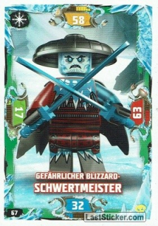Gefährlicher Blizzard-Schwertmeister / LEGO Ninjago / Serie 5 Next Level