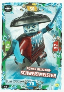 Power Blizzard-Schwertmeister / LEGO Ninjago / Serie 5 Next Level