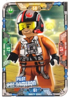 Pilot Poe Dameron / LEGO Star Wars / Series 1 