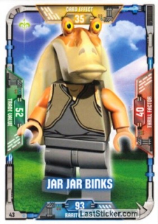 Jar Jar Binks / LEGO Star Wars / Series 1 