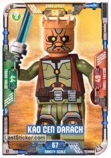 Kao Cen Darach / LEGO Star Wars / Series 1 