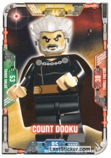 Count Dooku / LEGO Star Wars / Series 1 
