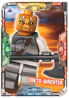 Nikto Guard / LEGO Star Wars / Series 1 