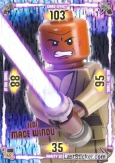 Jedi Mace Windu / LEGO Star Wars / Series 1 