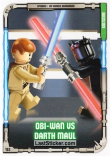Obi-Wan vs Darth Maul / LEGO Star Wars / Series 1 
