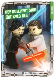 Rey Duels Kylo Ren / LEGO Star Wars / Series 1 