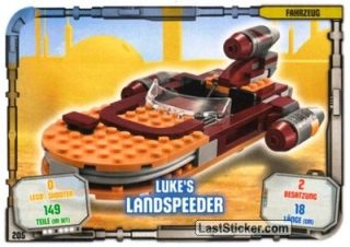 Luke's Landspeeder / LEGO Star Wars / Series 1 