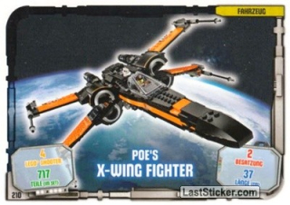 Poe's X-Wing Starfighter / LEGO Star Wars / Series 1 