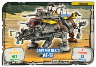 Captain Rex's AT-TE / LEGO Star Wars / Series 1 