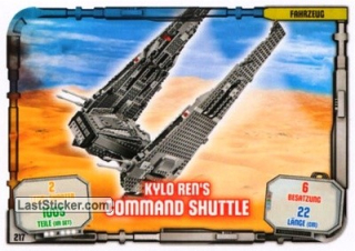 Kylo Ren's Command Shuttle / LEGO Star Wars / Series 1 